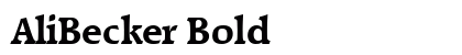 AliBecker Bold