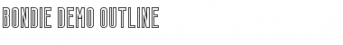 Download Bondie Outline Font