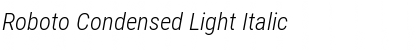 Roboto Condensed Light Font