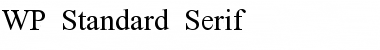 WP Standard Serif Regular Font