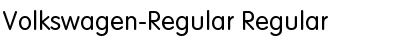 Volkswagen-Regular Regular Font