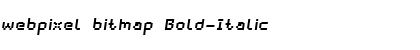 webpixel bitmap Font