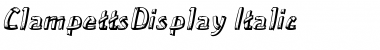ClampettsDisplay Italic