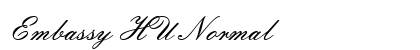 Embassy HU Normal font free download