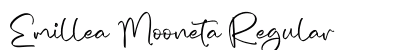 Emillea Mooneta Regular font free download