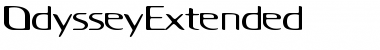 OdysseyExtended Regular Font