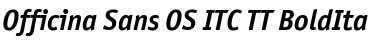 Officina Sans OS ITC TT Font