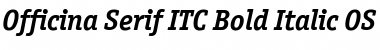 Officina Serif ITC Bold Italic