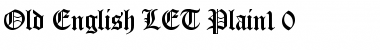 Download Old English LET Font