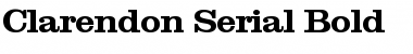 Clarendon-Serial Font