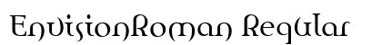 EnvisionRoman Regular font free download