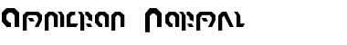 Omnicron Normal Font