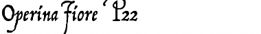 Operina Fiore P22 Regular Font