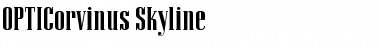 OPTICorvinus Font