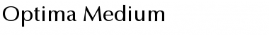 Optima Font