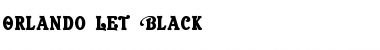 Orlando LET Black Font