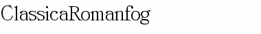 Download ClassicaRoman.fog Font