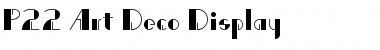 Download P22 Art Deco Display Font