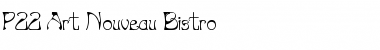 Download P22 Art Nouveau Bistro Font