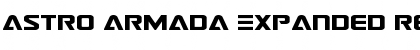 Astro Armada Expanded Regular Font
