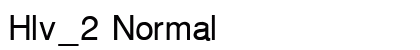 Hlv_2 Normal font free download