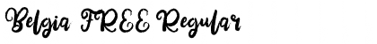 Belgia FREE Regular Font