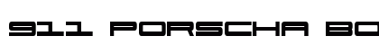 911 Porscha Bold Bold font free download