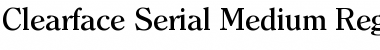 Clearface-Serial-Medium Regular