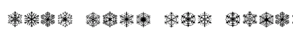 Faux Snow BRK Regular Font Preview