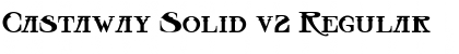 Castaway Solid v2 Regular Font