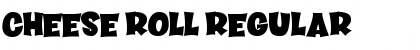 CHEESE ROLL Regular Font