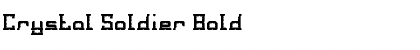 Crystal Soldier Bold Font