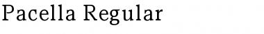Pacella Regular Font