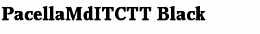 PacellaMdITCTT Black Font