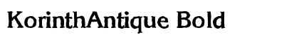 KorinthAntique Bold Preview
