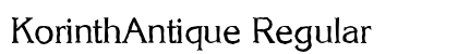 KorinthAntique Regular font free download
