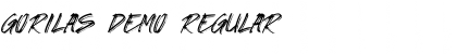 Download GORILAS Demo Font