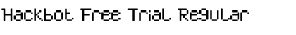 Hackbot Free Trial Font
