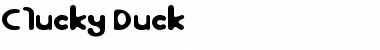 Clucky_Duck Regular Font