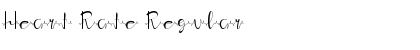 Download Heart Rate Font