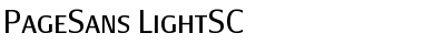 Download PageSans-LightSC Font
