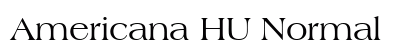Americana HU Normal