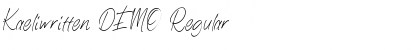 Kaeliwritten DEMO Regular Font
