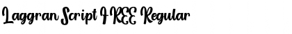Download Laggran Script FREE Font