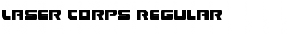 Laser Corps Font