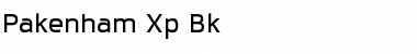 Pakenham Xp Bk Regular Font