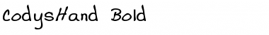 CodysHand Font