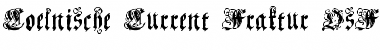 Download Coelnische Current Fraktur OsF Font