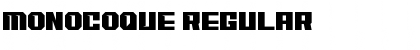 MONOCOQUE Font