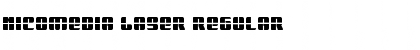 Nicomedia Laser Regular Font